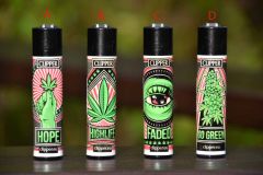 CLIPPER lighter "In Weed we trust"